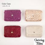 Coin Case　コインケース <br>ウォレット<br>カービングトライブス<br>Carving Tribes <br>【カービングシリーズ】